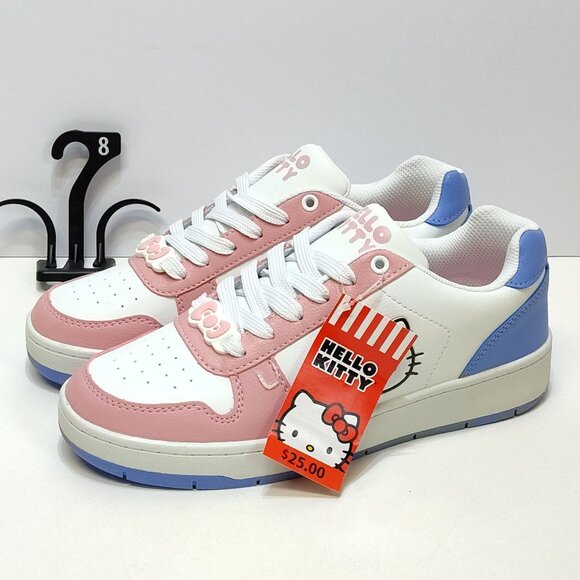 Hello Kitty Casual Court Sneaker By Sanrio Women Size US 8 Fits True To Size NWT - Picture 1 of 10